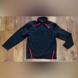 Adidas men 1/4 quarter zip pullover sz medium